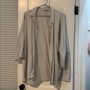 Drapey Grey COS blouse